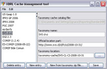 XBRL Catalog Manager